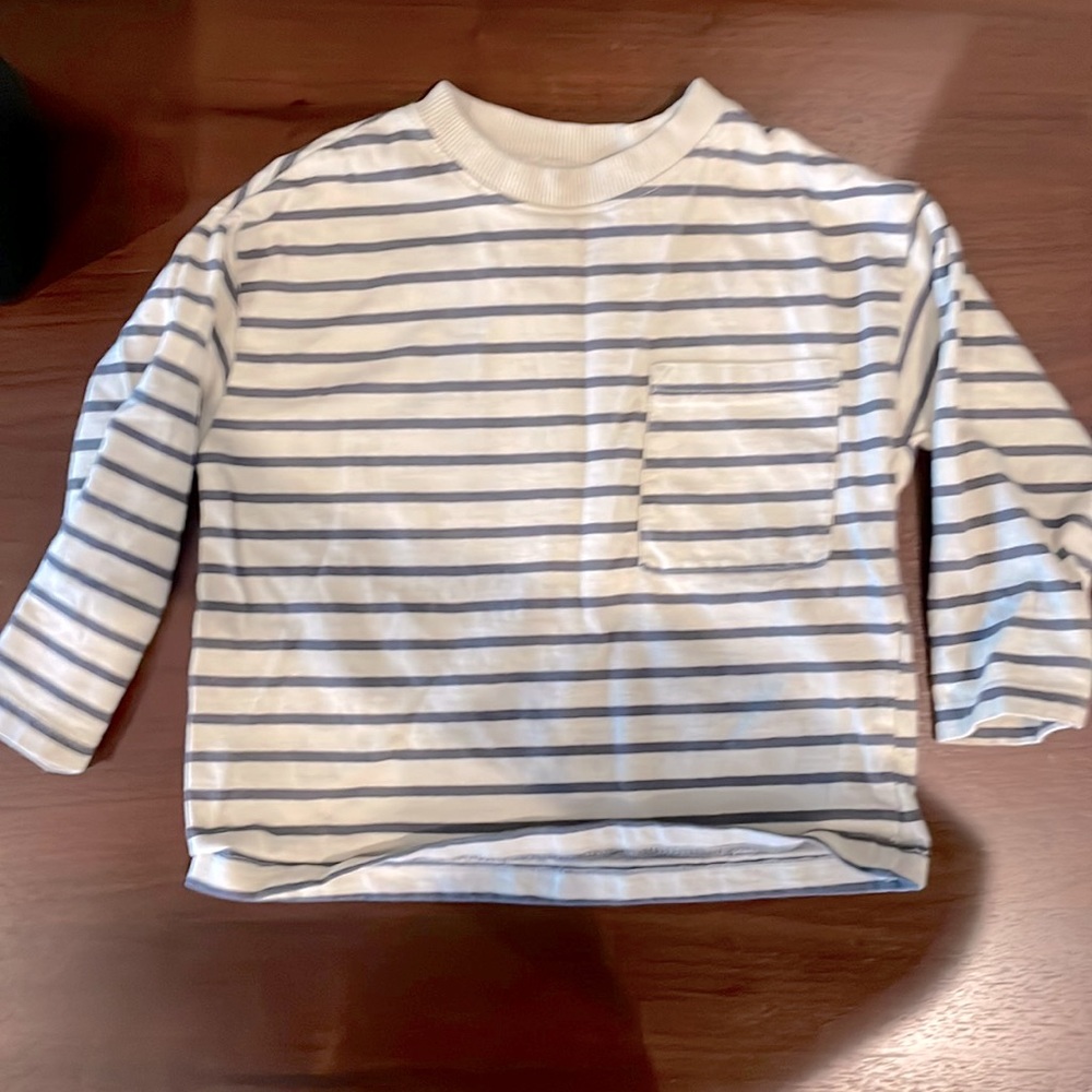 Zara baby boy long sleeve shirt
